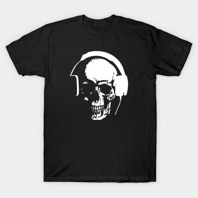 Skull DJ T-Shirt by danimunjoz